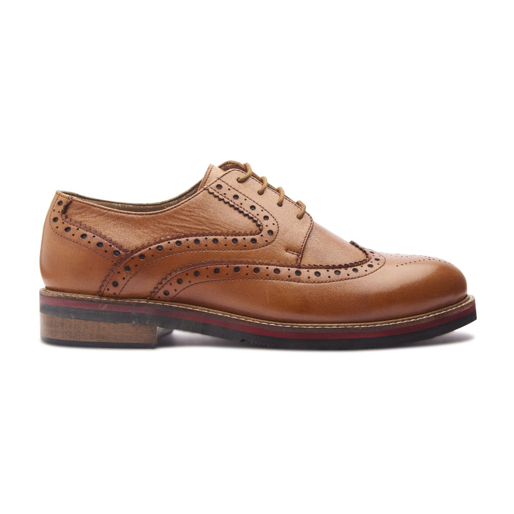 
                  
                    Men's Leather Oscar Brogue Shoe
                  
                